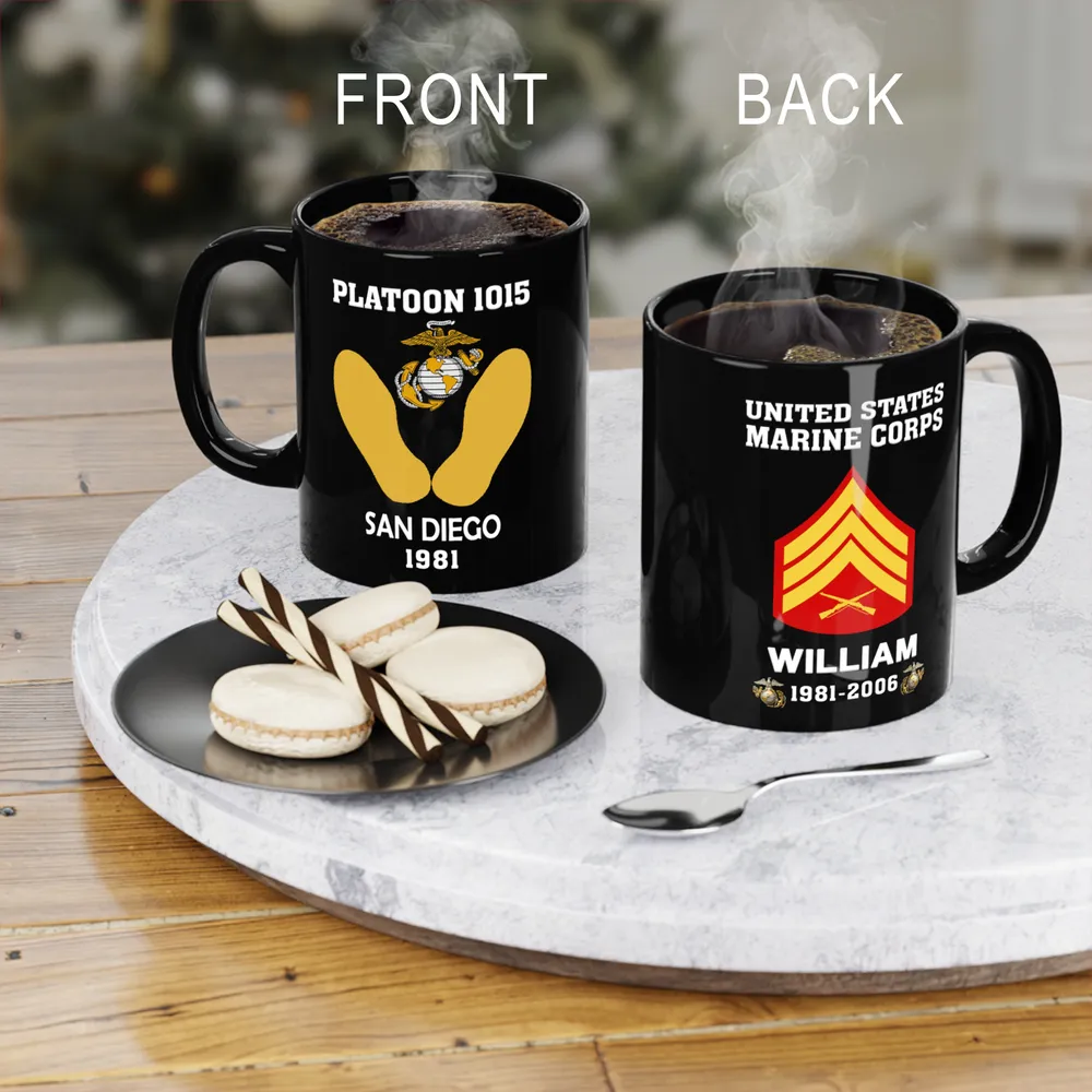 Personalized Marine Mugs